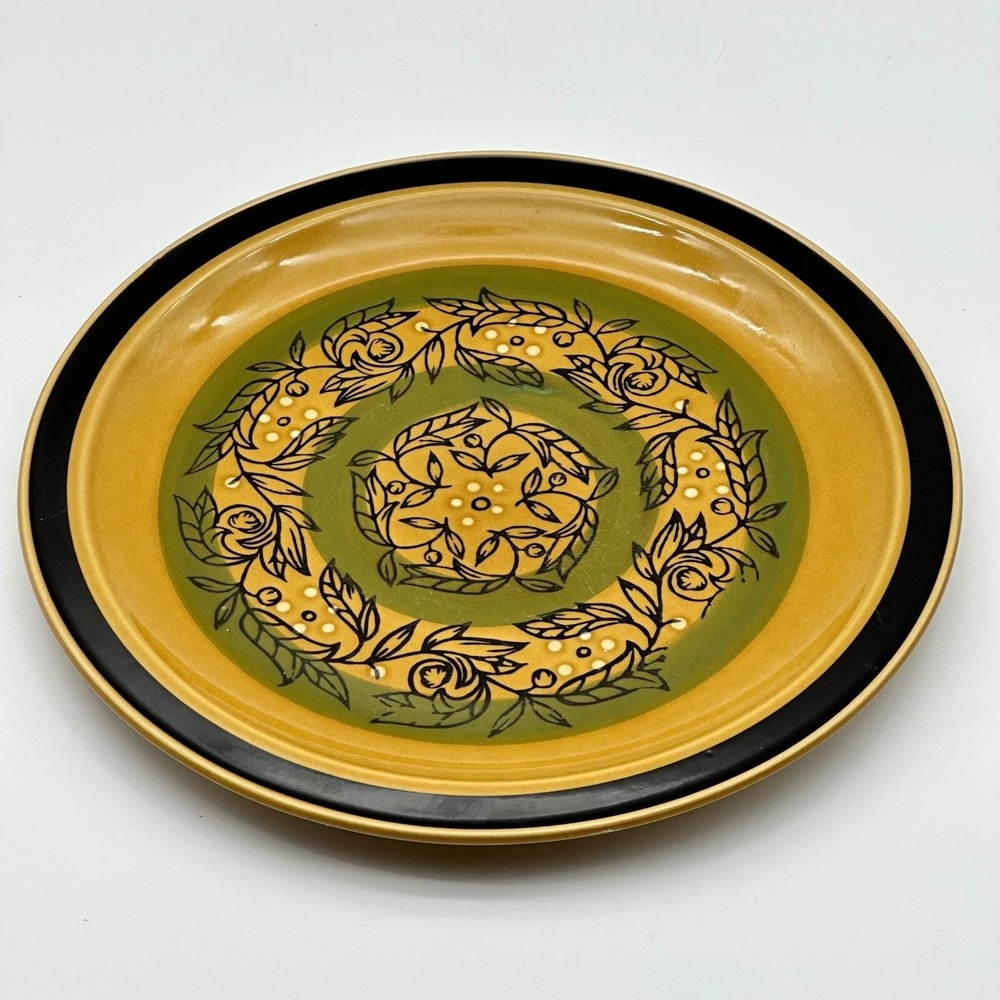 Designer's Collection Porto Fino‎ Stoneware Plate Japan Hand Decorated 12"